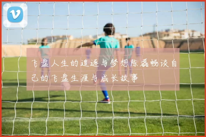 飞盘人生的追逐与梦想陈磊畅谈自己的飞盘生涯与成长故事